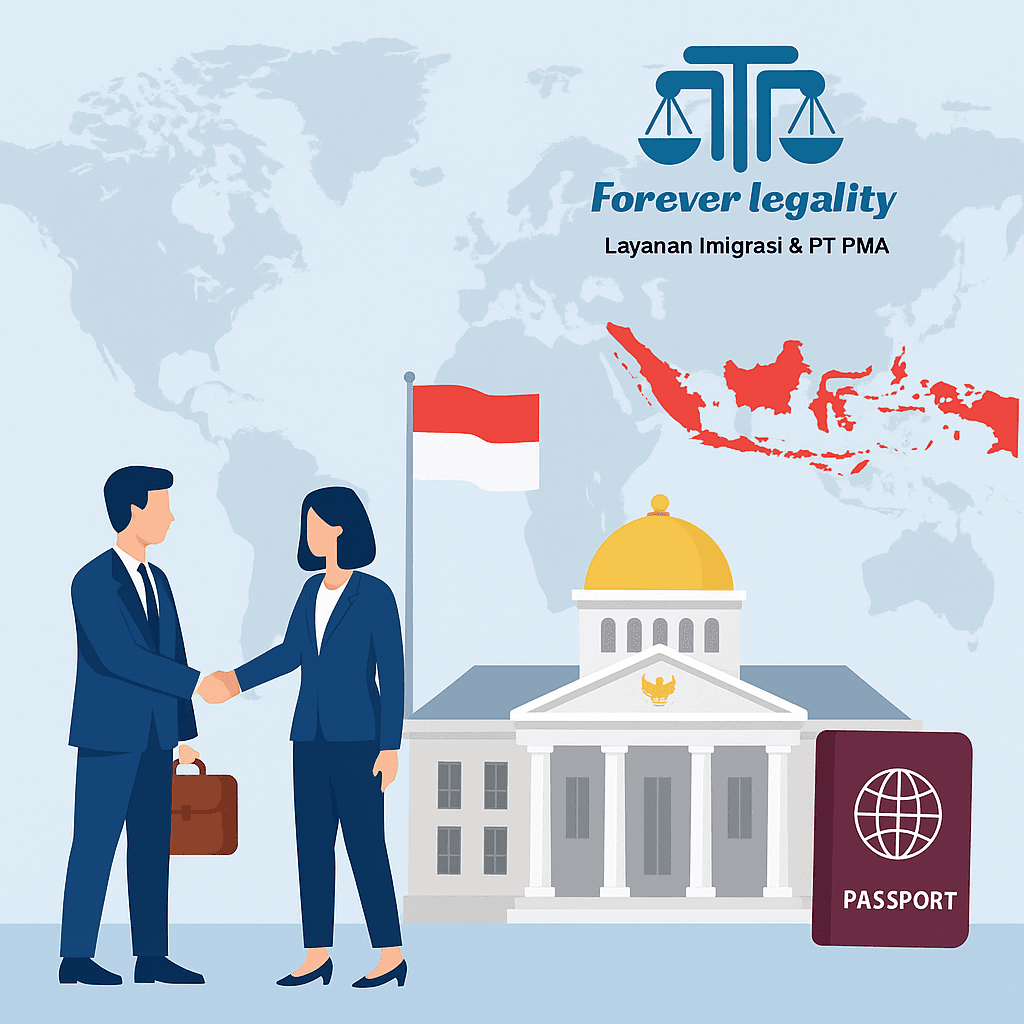 Forever Legality وكالة الهجرة لتأشيرة KITAS وإجراءات تأسيس الشركات في إندونيسيا: الحل الشامل للمستثمرين الأجانب