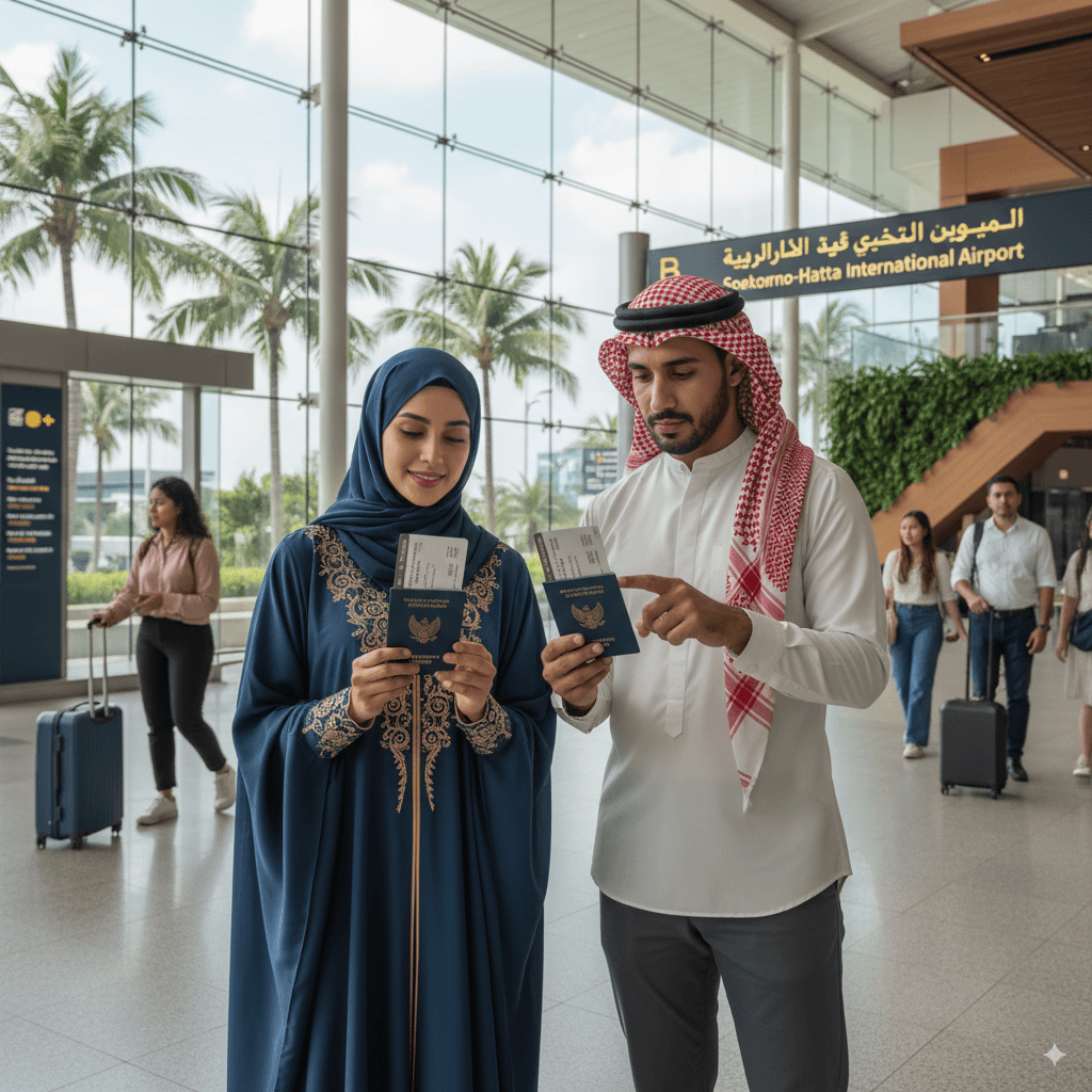 استخراج فيزا إندونيسيا للمواطنين السعوديين مع Forever Legality