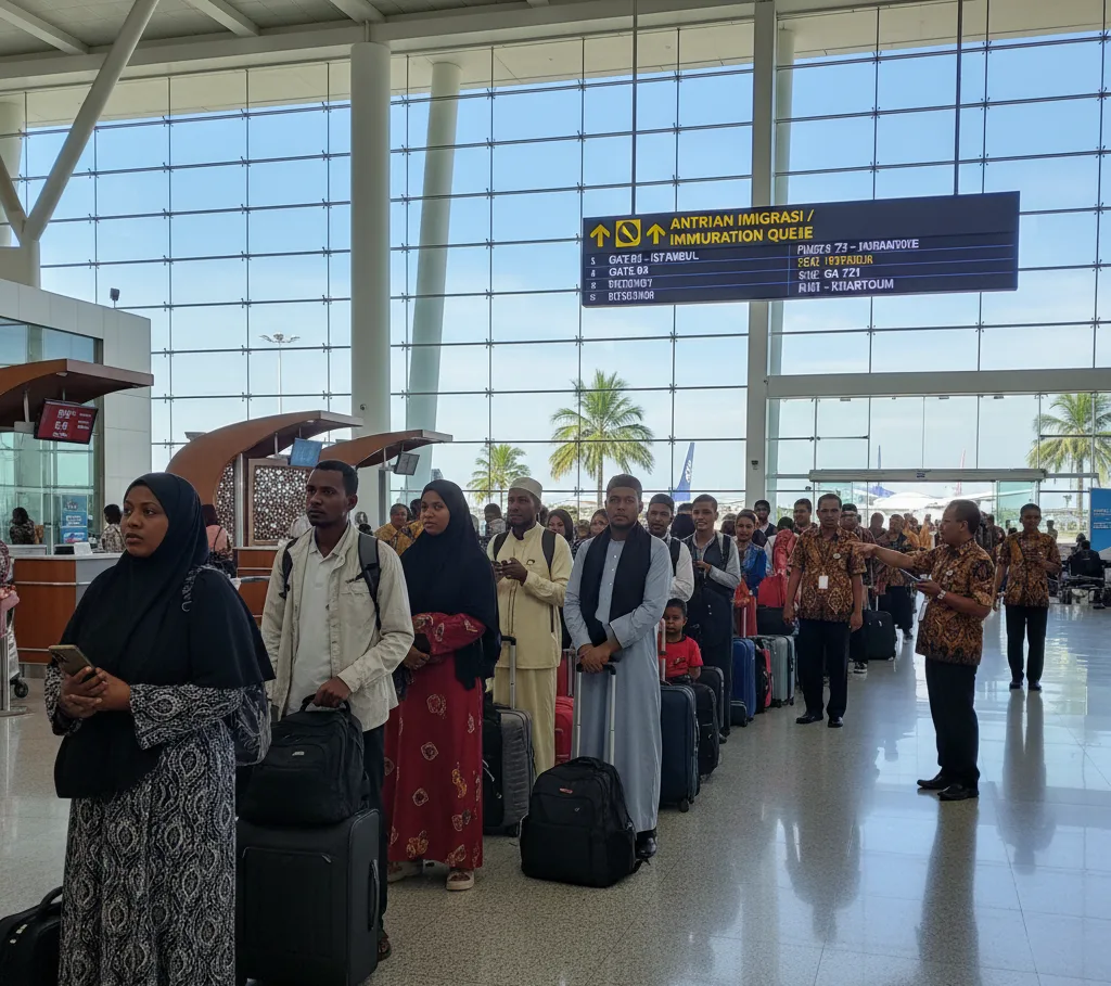 تأشيرة إندونيسيا لمواطني السودان: دليل كامل حول الشروط وإجراءات التقديم