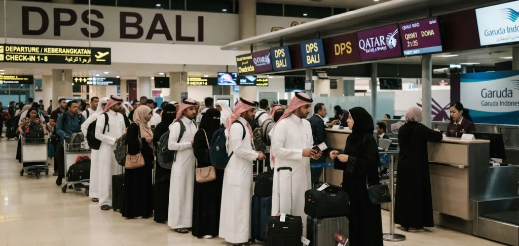 كيفية الحصول على فيزا إندونيسيا الإلكترونية لمواطني السعودية 2026 (الدليل الكامل)